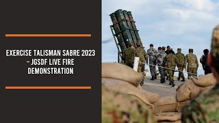 Exercise Talisman Sabre 2023  JGSDF live fire demonstration [upl. by Rochelle]