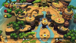 Donkey Kong Country Tropical Freeze  3A Rickety Rafters [upl. by Elisa]