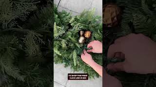 Transform Your Porch with Amazon’s Prelit Holiday Garland [upl. by Pascoe872]