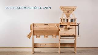 Gewerbemühle OSTTIROLER KOMBIMÜHLE GMSM by Waldner biotech deutsch [upl. by Rosinski579]