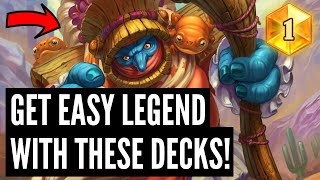 The 5 BEST DECKS to get LEGEND in Standard Wild and Twist after the SNAKE NERF [upl. by Lombard230]