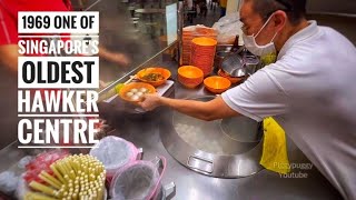 1960s HAWKER CENTRE  MEI LING MARKET AND FOOD CENTRE TOUR [upl. by Naened]