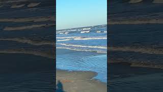 Bikeriding Galveston SeaWall beach view [upl. by Trina]