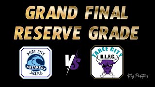 GRAND FINAL 2024  RESERVE GRADE  PORT CITY BREAKERS Vs TAREE CITY BULLS  28 SEPTEMBER 2024 [upl. by Ainesy]