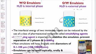 🔴 11 Emulsions amp Emulsifying Agnets DrHazem Sayed [upl. by Aniras692]