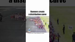 Math Controls EVERYTHING How Runners Create a Distribution Curve [upl. by Alhahs]