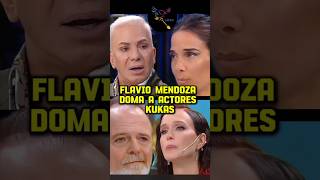 FLAVIO MENDOZA DOMA A LOS ACTORES KUKAS argentina casta cristina milei economia [upl. by Norha]