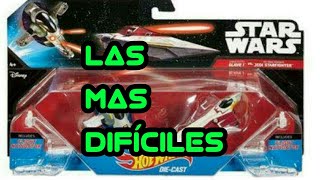 Top 15 naves hotwheels más difíciles de conseguir EDER SW [upl. by Ajad]