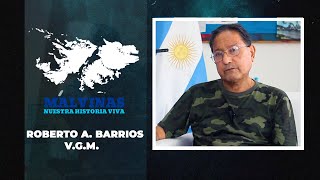 MALVINAS NUESTRA HISTORIA VIVA ROBERTO ANIBAL BARRIOS [upl. by Eneja407]