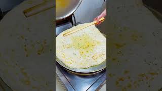 Unique Scallion Pancake streetfood delicious satisfyingvideo [upl. by Mond376]