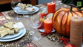 How To Create a Fabulous Thanksgiving Centerpiece [upl. by Eissej]