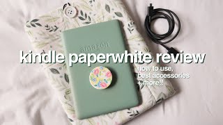 kindle paperwhite review  how it works  kindle unlimited [upl. by Belden]