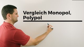 Vergleich Monopol Polypol PreisAbsatz Kosten Erlös Gewinnfunktion [upl. by Eelyrag]