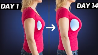 Lift Grow and Firm Your Breast In 14 Days  5 MIN Breast Workout [upl. by Romonda]