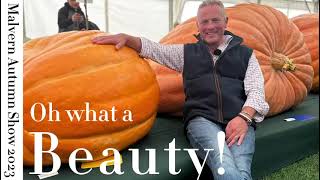 Giant Vegetables at the Malvern Autumn Show [upl. by Gilburt]