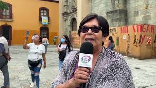 Las esculturas monumentales de la exposición “Procesión Tiempo de Gigantes” cautiva a la población [upl. by Goat]