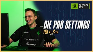 Vorteil durch PRO SETTINGS in CS2 Profi Tipps von Spiidi  powered by NVIDIA [upl. by Rennold]