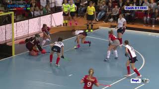 Finale 57 DM Hallenhockey Damen CadA vs DHC 04022018 Stuttgart Highlights [upl. by Odlanyar]