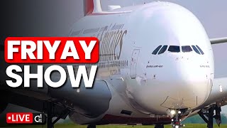 🔴 Manchester Airport LIVE ✈️ FriYAY Show [upl. by Ganny]