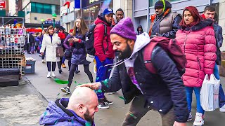 Beating A Homeless Man in Public Social Experiment [upl. by Derrek]