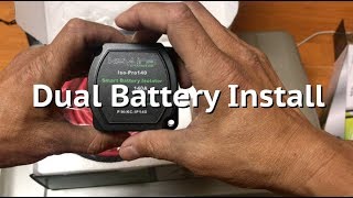 Dual Battery Isolator Install Step by step [upl. by Annaig]