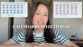 ¿CÓMO ORGANIZAR SELECTIVIDAD CALENDARIO DE ESTUDIO GRATIS para todas las comunidades [upl. by Kalasky]