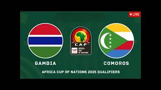 Gambia VS Comoros  Africa Cup Of Nations Qualifications Match Prediction [upl. by Erund]