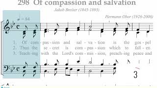 Hymnal 298 Of compassion and salvation [upl. by Niwrad]