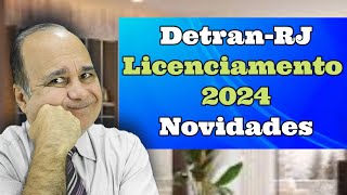 Detran RJ Licenciamento 2024 Novidades [upl. by Colly]