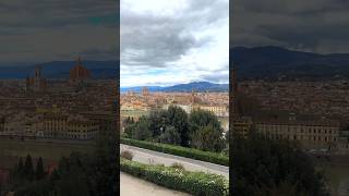 Piazzale Michelangelo Firenze  fantastic panoramic view of Florence 🇮🇹 😎 ✅ [upl. by Sathrum147]