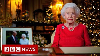 The Queen’s Christmas message 2021  BBC News [upl. by Orose939]