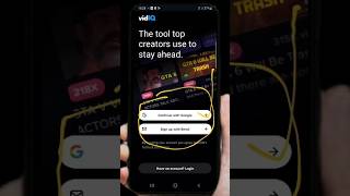 Vidiq👉🏻 download karne ka tarika and id banane ka tarika videoshort youtubeshorts [upl. by Rhianon122]
