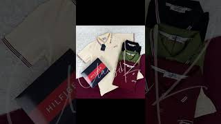 😍😍😍Premium PoloShirt Collections 2024😍😍😍tommyhilfiger hugoboss DNG balmain burberry [upl. by Eilrahs584]