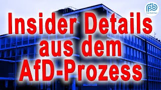 Intime Einblicke und Kommentierung Prozessverlauf AfD vs Bundesamt für Verfassungsschutz [upl. by Nahsaj]