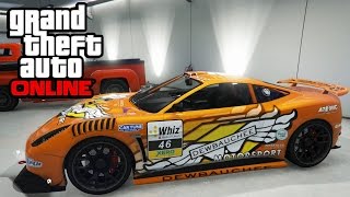 GTA 5  Massacro Racecar Customization Guide amp Driving Review GTA Online Christmas DLC [upl. by Esylla]