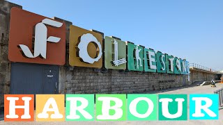 Folkestone Harbour Station and Harbour Arm Walk [upl. by Dielu]