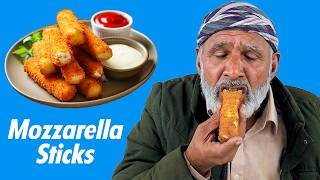 Tribal People Try Mozzarella Sticks For The First Time [upl. by Enad305]