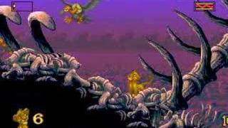 The Lion King PCDOS game Pt 3 [upl. by Gainor]