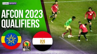 Ethiopia vs Egypt  AFCON 2023 QUALIFIERS HIGHLIGHTS  06092022  beIN SPORTS USA [upl. by Nirred]