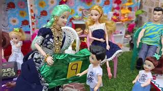 Barbie Doll All Day Routine In Indian Village Barbie Cartoon  Barbie Doll Badtime Story [upl. by Pyle]