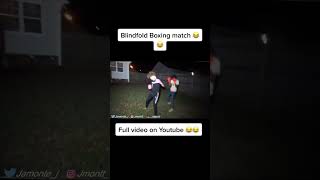 Blindfold boxing madness Can you handle the challenge Watch now 🥊💥 [upl. by Lora]