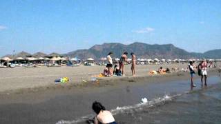 Plaża IZTUZU  TURCJA sierpieńwrzesień 2011 [upl. by Kciredes]