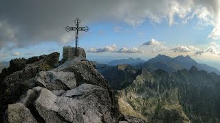 Gerlachovsky summit Slovakia  via Gipsyho ferrata [upl. by Yaya]