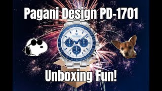 Pagani Design PD1701 Unboxing Fun [upl. by Piper]