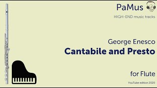 George Enescu Cantabile and Presto for Flute and Piano [upl. by Eittel]