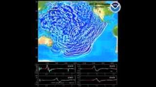 2011 Japan Sendai Earthqauke Tsunami Simulation [upl. by Nicks]