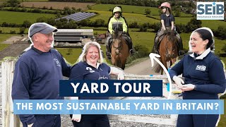 Livery Yard Tour  Sustainable measures to save you money [upl. by Morse]