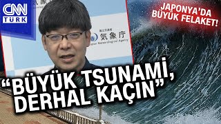 Japonyada Yıkıcı Deprem Devleti Televizyonu Tsunami Uyarısı Yaptı Haber [upl. by Wyndham]