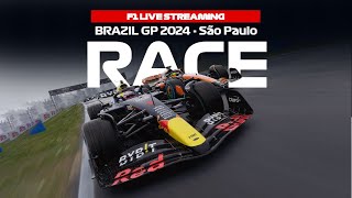 LIVE F1 Data Brazil GP 2024 Interlagos São Paulo Race  Formula 1 Commentary [upl. by Gudren668]