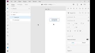 Adobe XD ile Hover Button Yapımı [upl. by Kcinomod775]